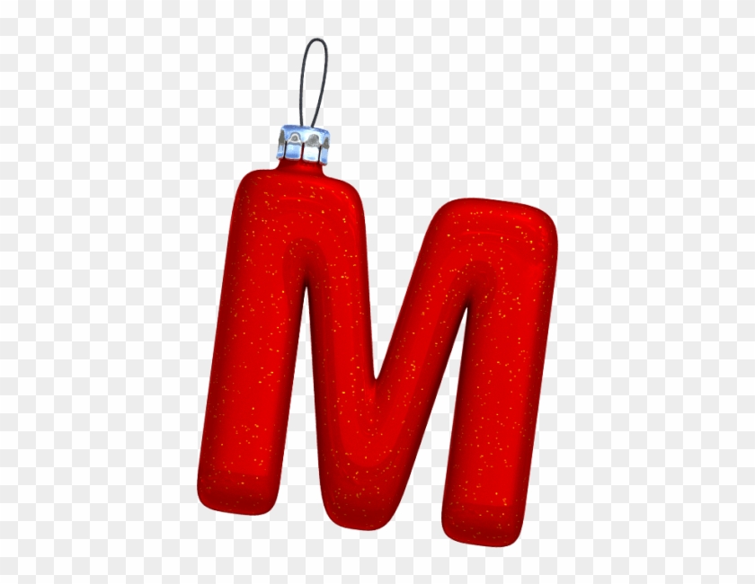 Christmas Letter M Png Clipart