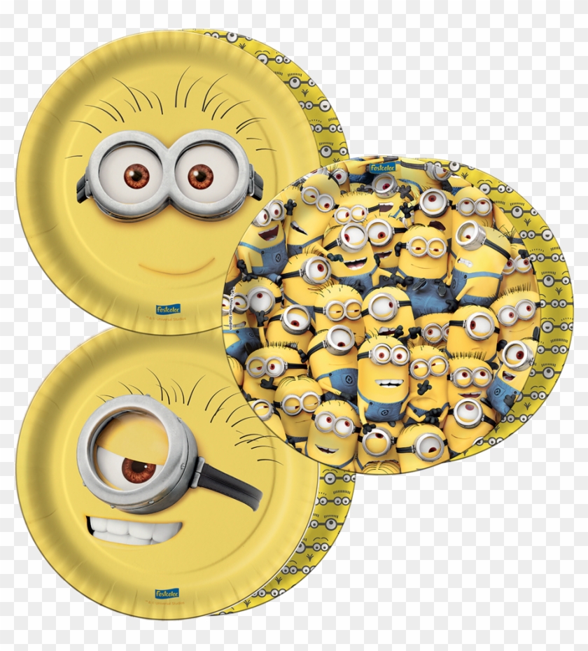 Foto Prato Minions - Minion Shaped Chicken Nuggets Clipart