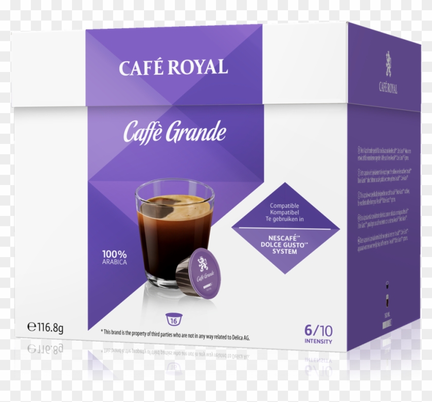 Cafe Royal Caffè Grande Kompatibel Mit Nescafe Dolce - Café Royal Dolce Gusto Clipart