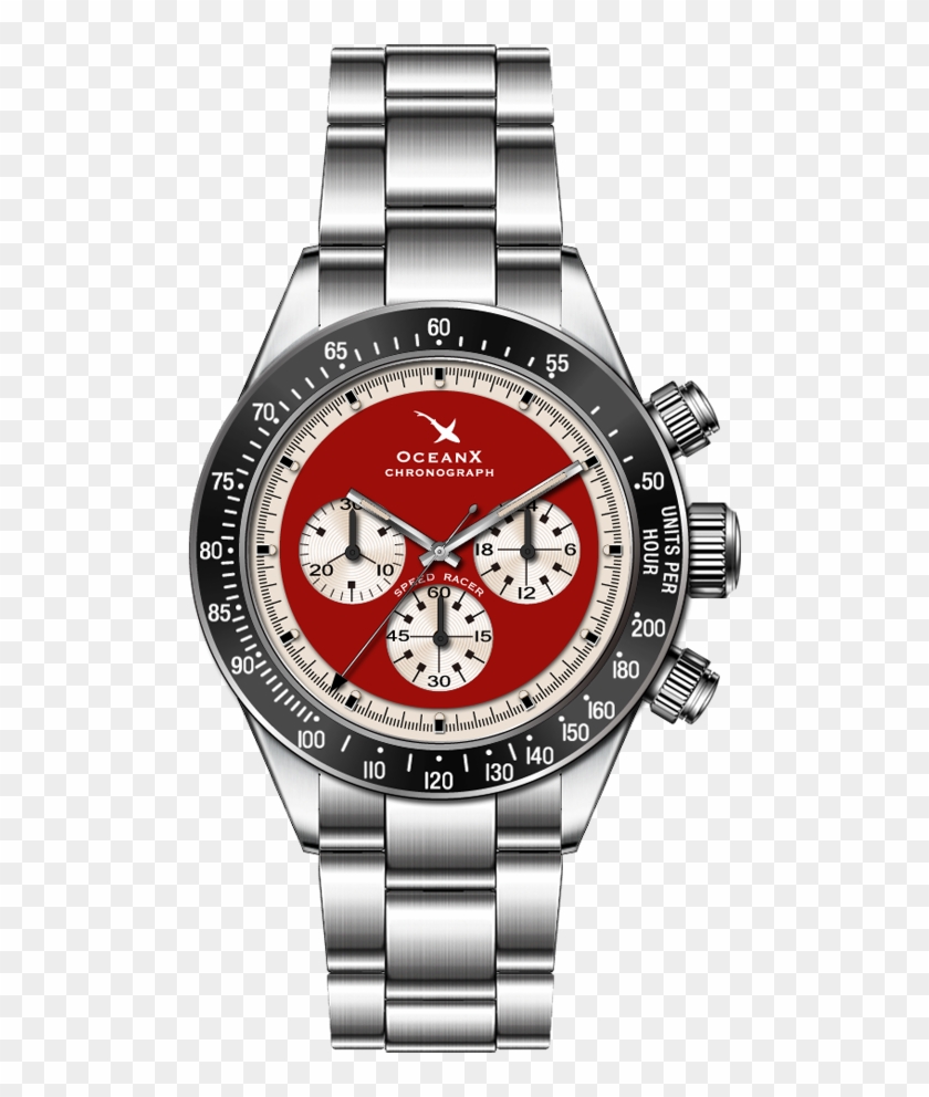 Oceanx Speed Racer Chronograph Srs113 - Ocean X Sharkmaster Clipart #3818618