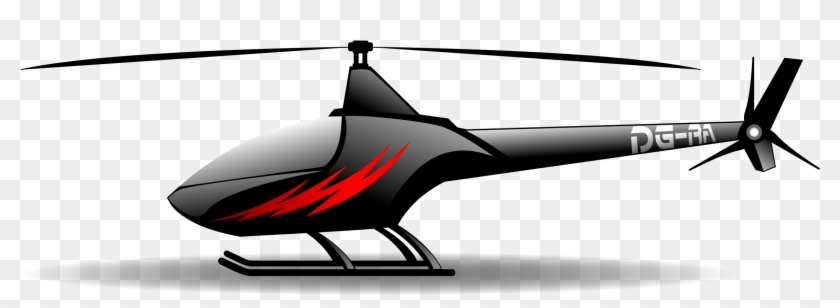 This Free Icons Png Design Of Black Helicopter - Helicopter Clipart #3819003