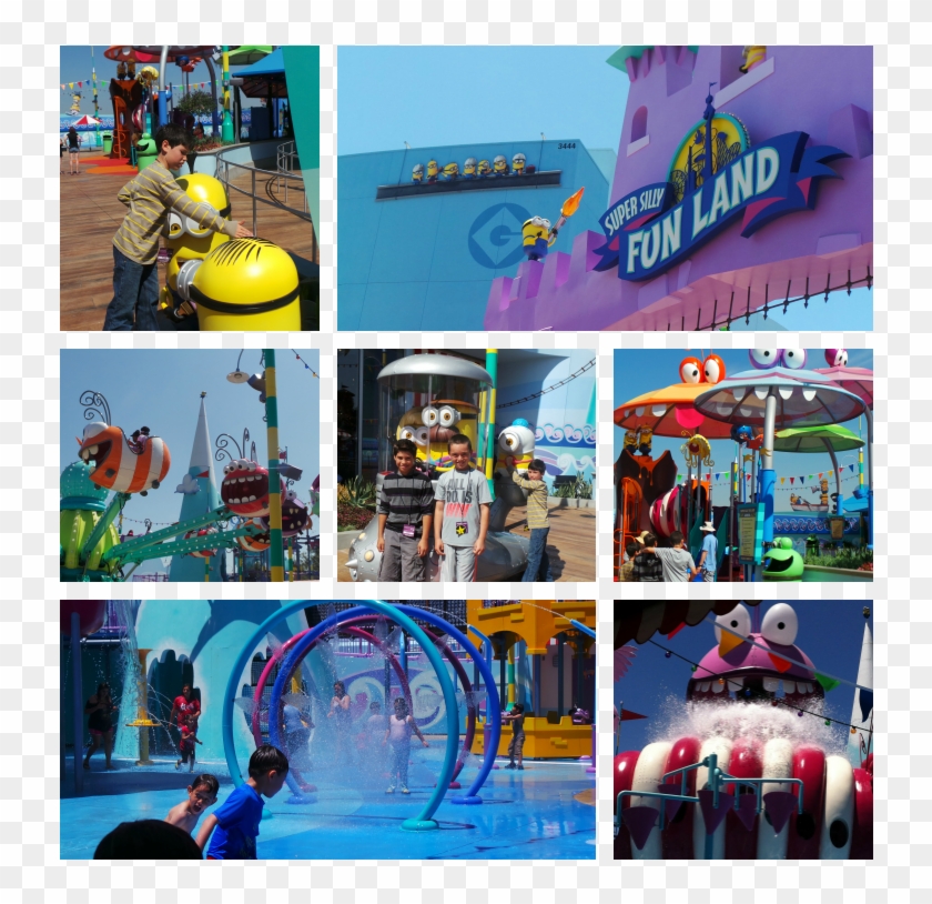 Funland Despicable Me Minion Mayhem Universal Studios - Water Park Clipart #3819246