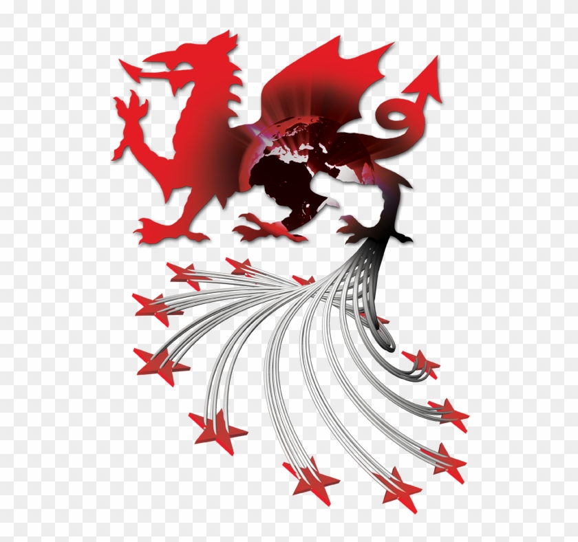 Computer Graphics & Visual Computing - Welsh Dragon Clipart Black And White - Png Download #3819274