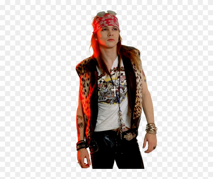 Image Result For Axl Rose Joven - Guns N Roses Png Clipart