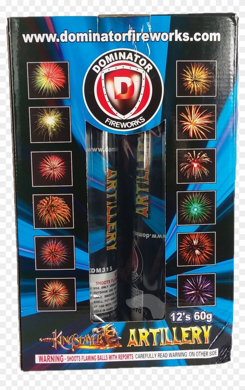 Kingslayer 60g Artillery 12 Pack - Fireworks Clipart