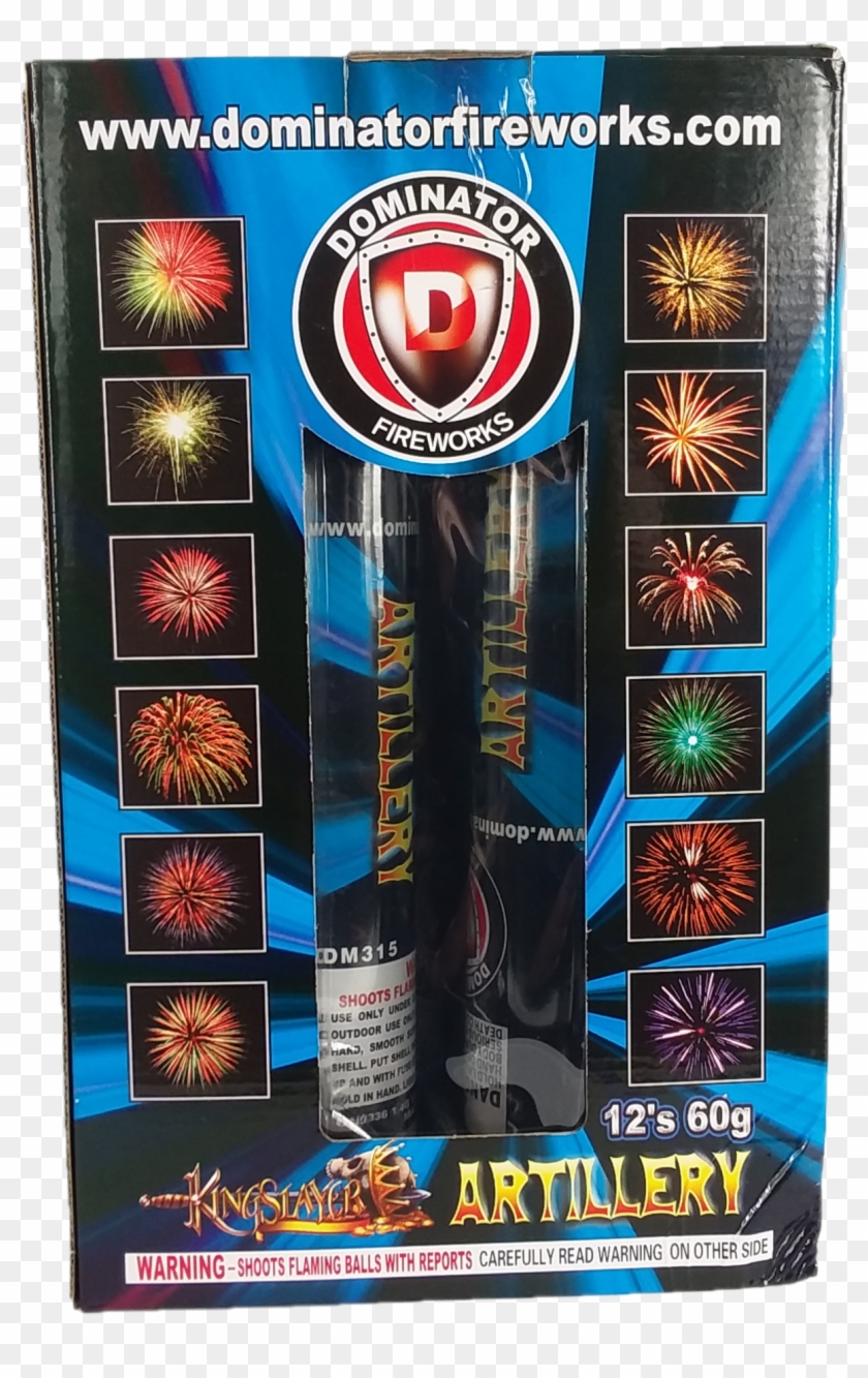 Kingslayer 60g Artillery 12 Pack - Fireworks Clipart #3820068