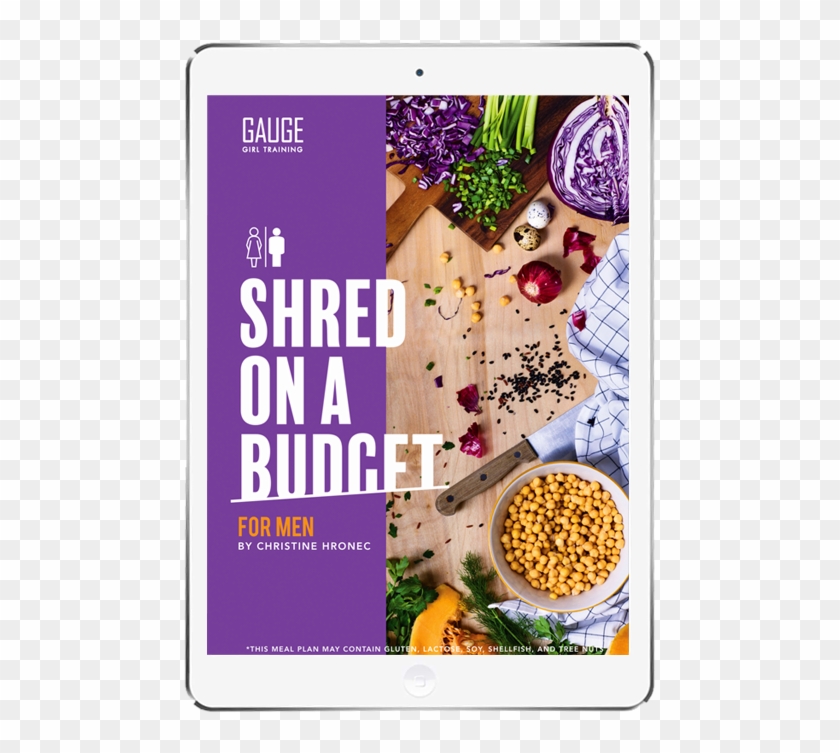 6 Week Budget Shred Original For Men - Bánh Clipart