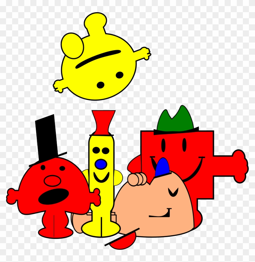 Free Vector Mr Men - Mr Men T Shirts Clipart