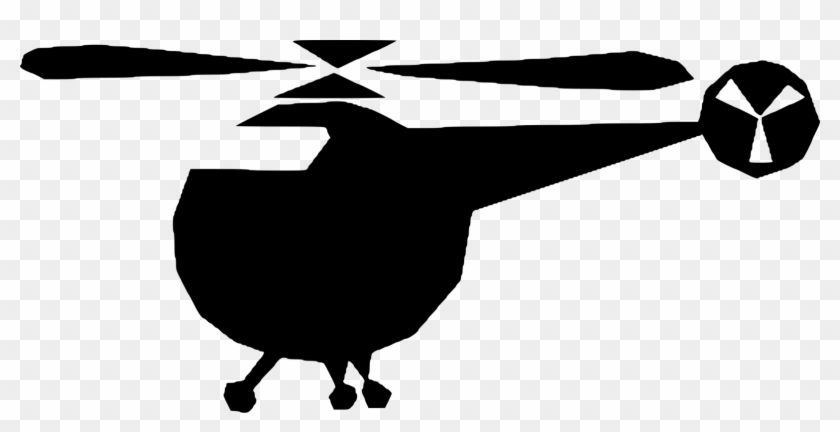 Attack Helicopter Computer Icons Wing - Helicopter Clipart #3820508