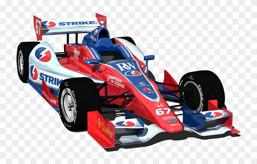 New Sponsor, Strike, For Newgarden In Houston - Indy Race Car Png Clipart #3821395
