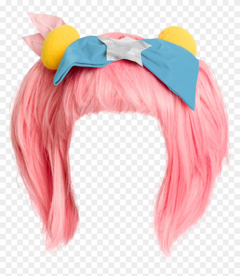 #wig #pink #hair #kawaii - Headpiece Clipart