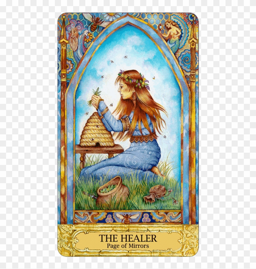 Main Menu The Healer - Chrysalis Tarot Clipart #3821657