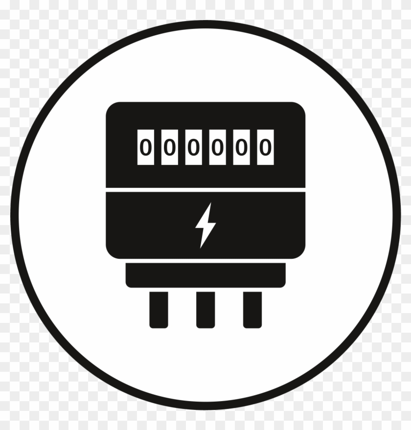 Meter Maintenance And Installation Services - Electric Meters Icon Clipart #3821802