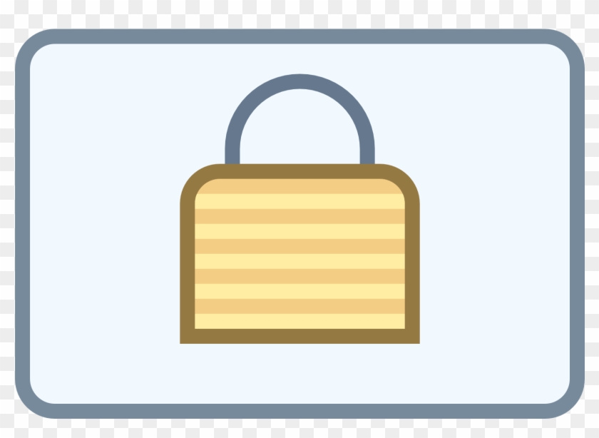 Lock Landscape Icon Clipart