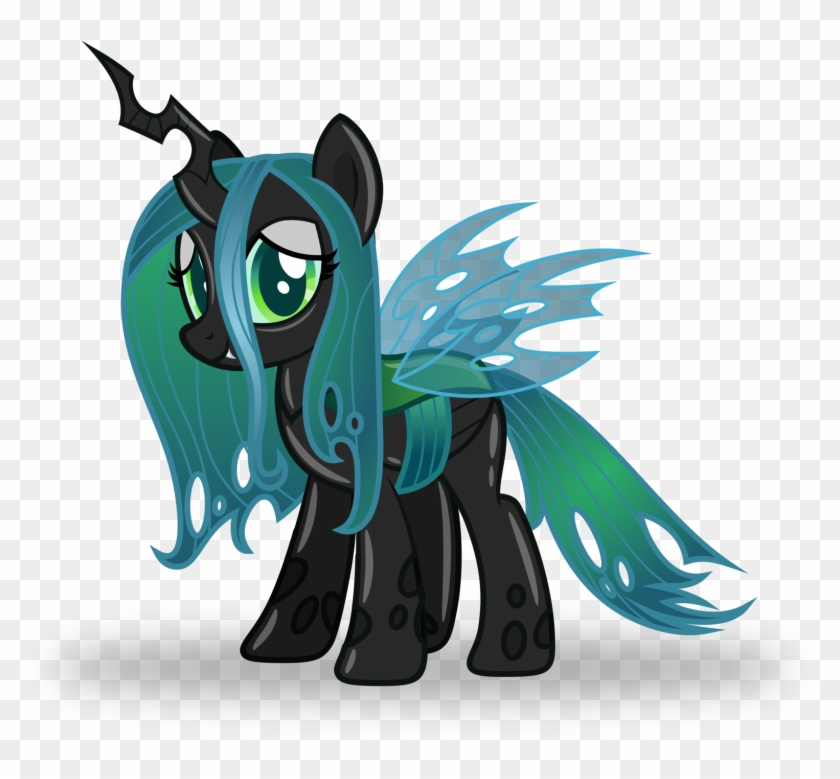 Feather Touch As Queen Chrysalis - Cartoon Clipart