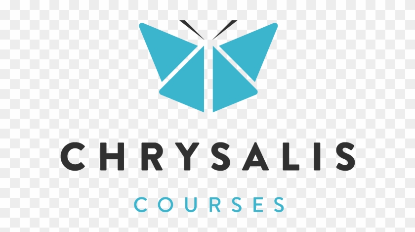 Chrysalis Courses Logo - Graphic Design Clipart #3822536