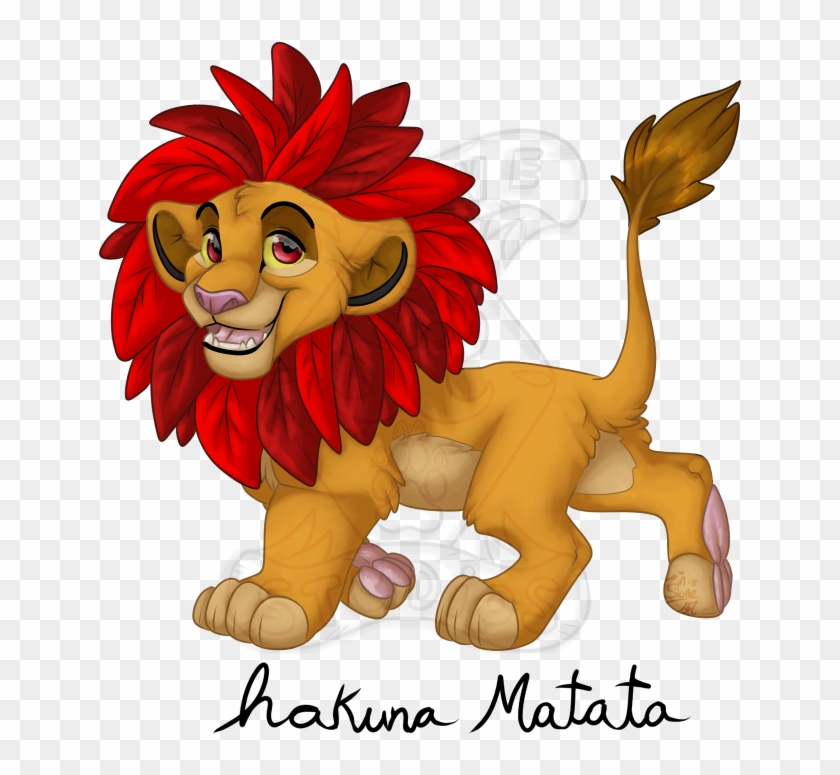 Simbamanewm - Masai Lion Clipart
