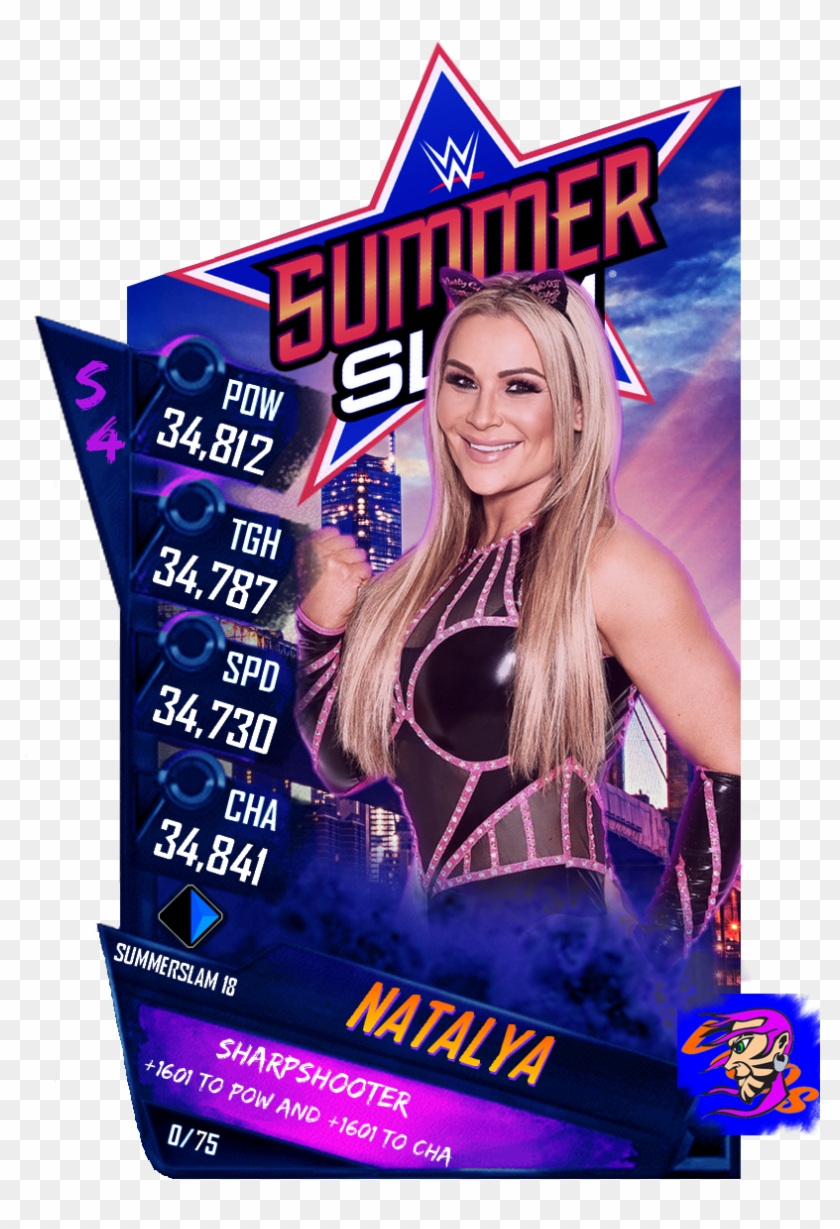 Presenting My 1st Own Custom Template For The Ss'18 - Paige Wwe Supercard Ss18 Clipart #3822655