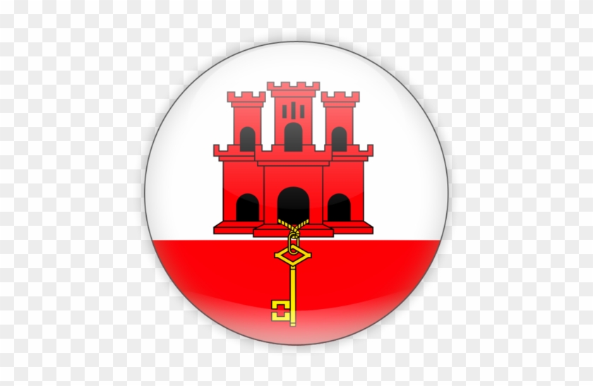 Gibraltar Flag Icon Clipart #3823196