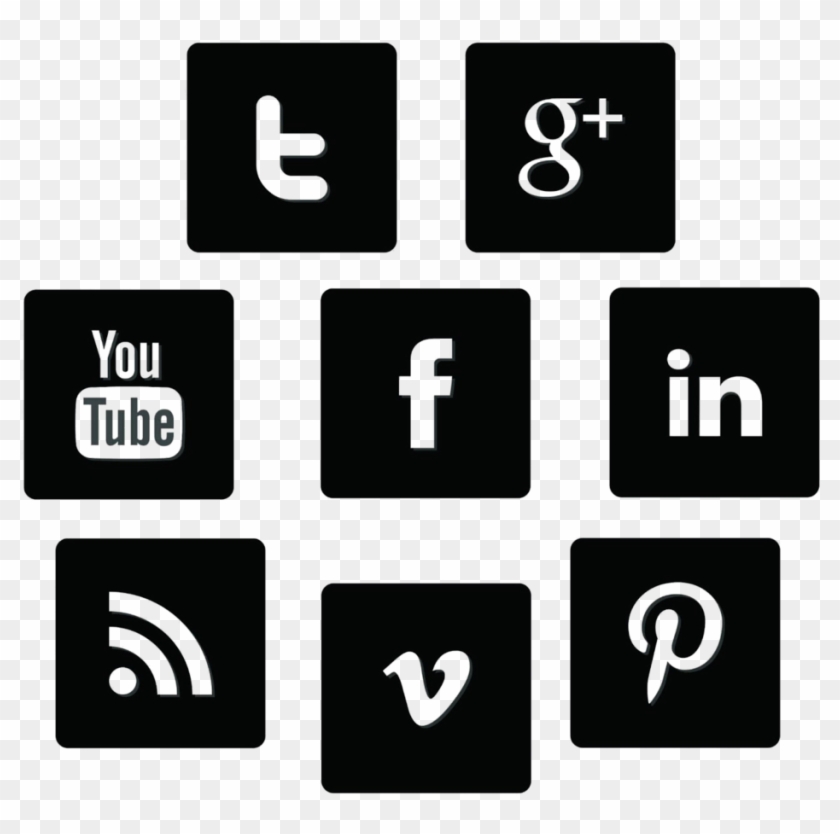 Popular Icons 53 Free Vector - Social Media Logo Vector Png Clipart #3823232