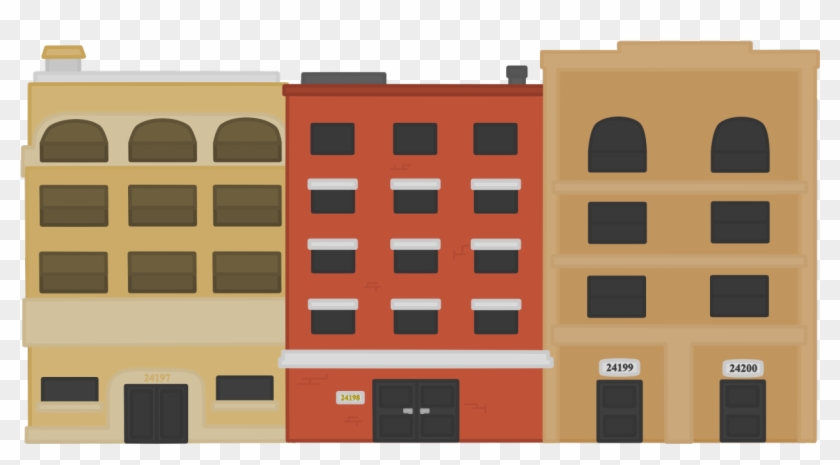 Free Apartments Vector Layer - Vector Apartment Png Clipart