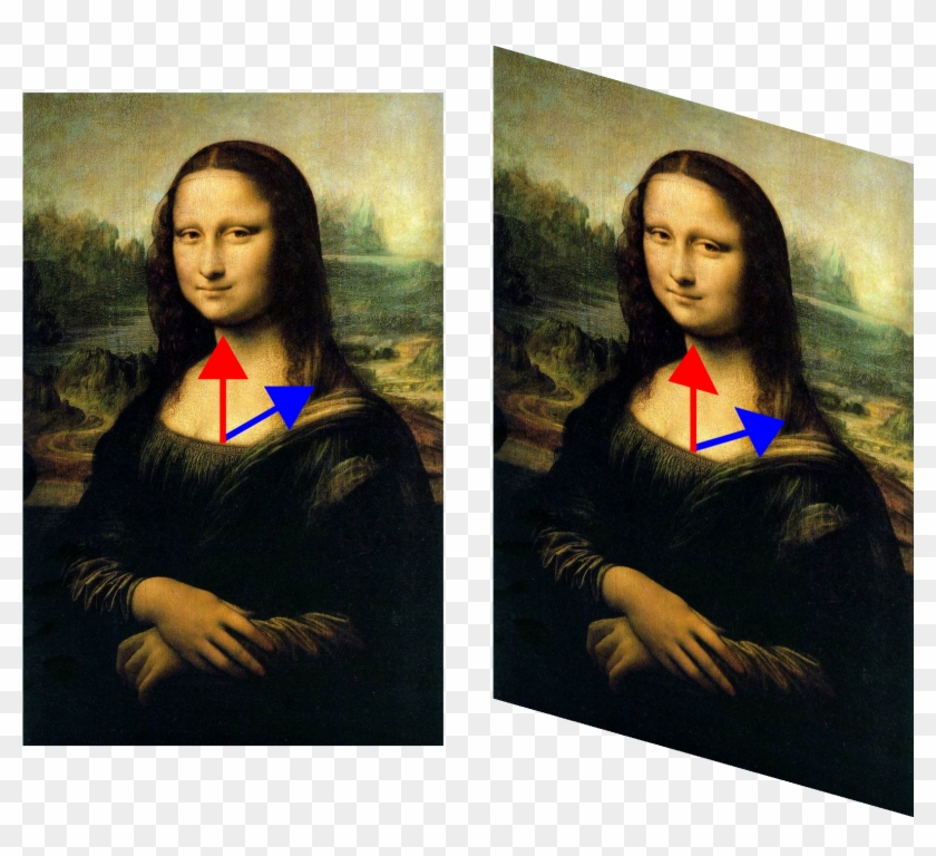 Mona Lisa With Eigenvector - Mona Lisa So Special Clipart #3823586