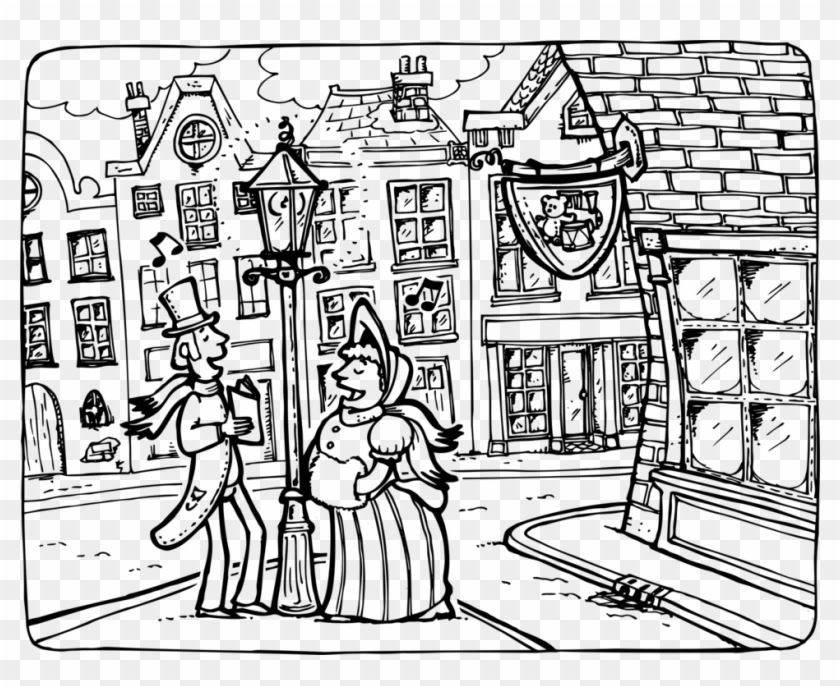 A Christmas Carol Ebenezer Scrooge Christmas Day - Christmas Day Clipart #3823721