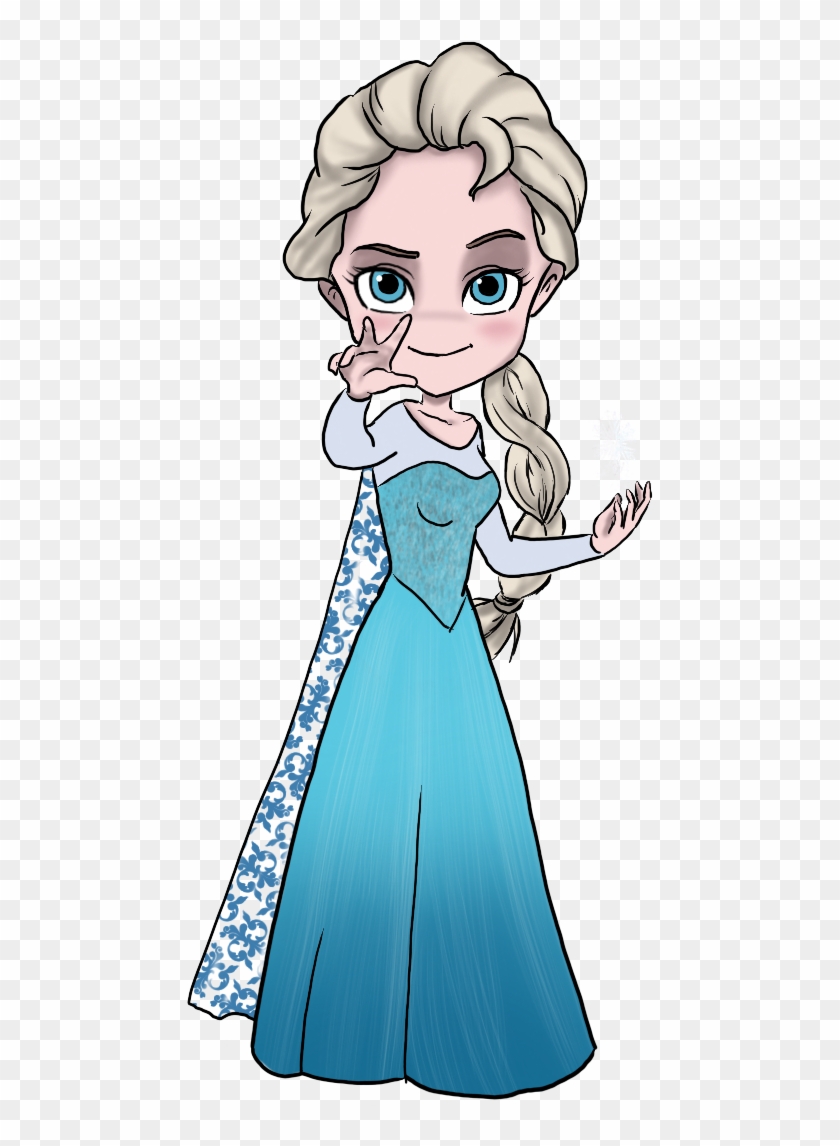 Frozen - Elsa - Cartoon Clipart
