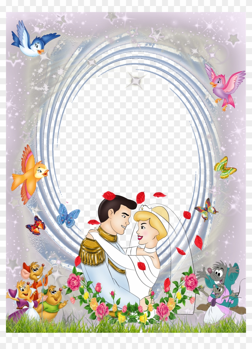 Moldura Principes E Princesas Clipart #3823846