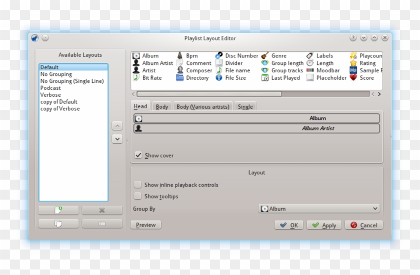 Changing The Playlist Layout - Computer Icon Clipart