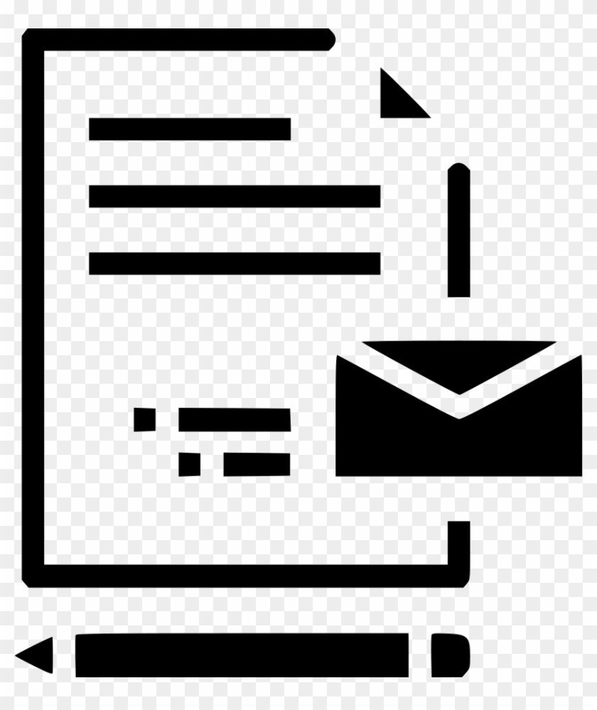 Mail Email Envelope Write Svg Png Icon Ⓒ Clipart