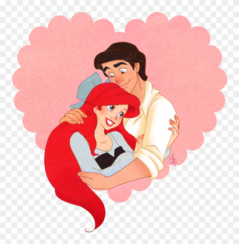 Fantasy Inspiration › - Ariel And Eric Png Clipart #3824054