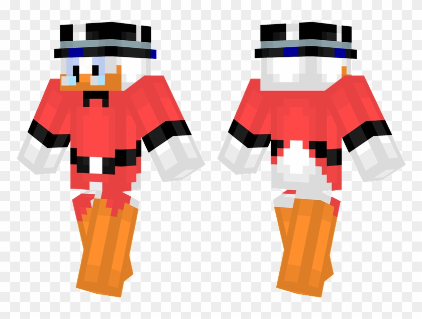 Scrooge Mcduck - Minecraft Skin Sun Glasses Clipart #3824386