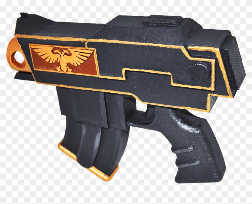 Bolt Pistol From Warhammer 40k - Revolver Clipart