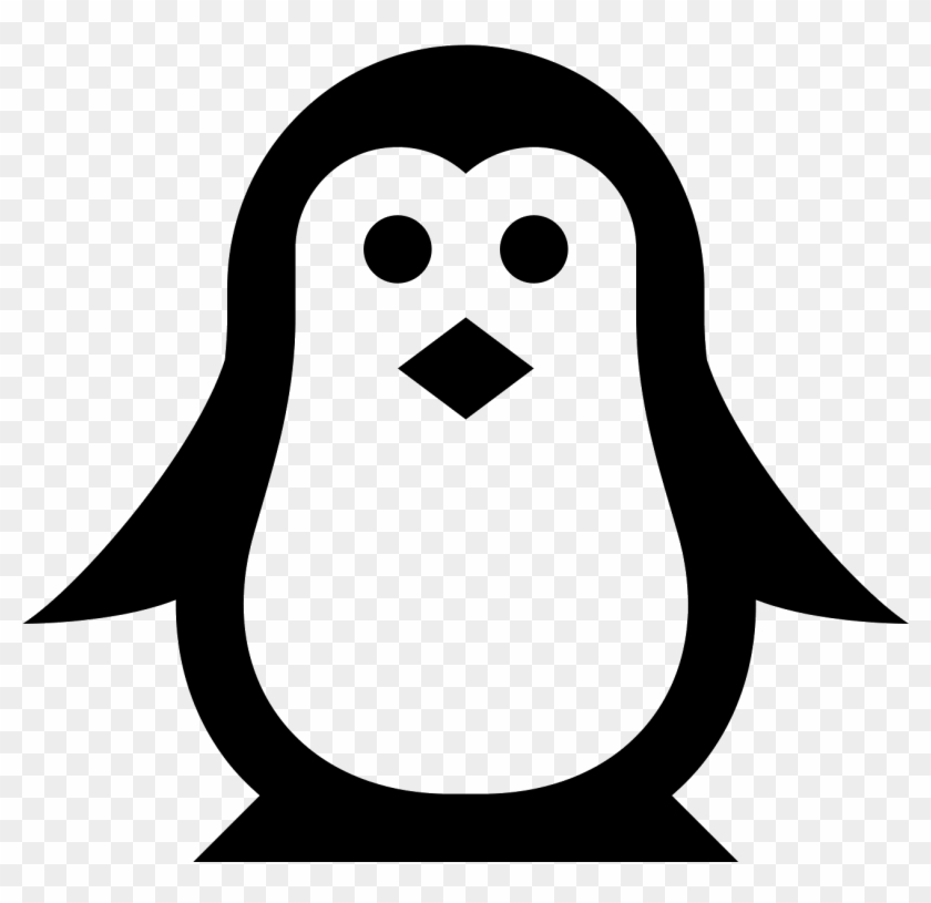 Penguin Icon Png Clipart #3824611