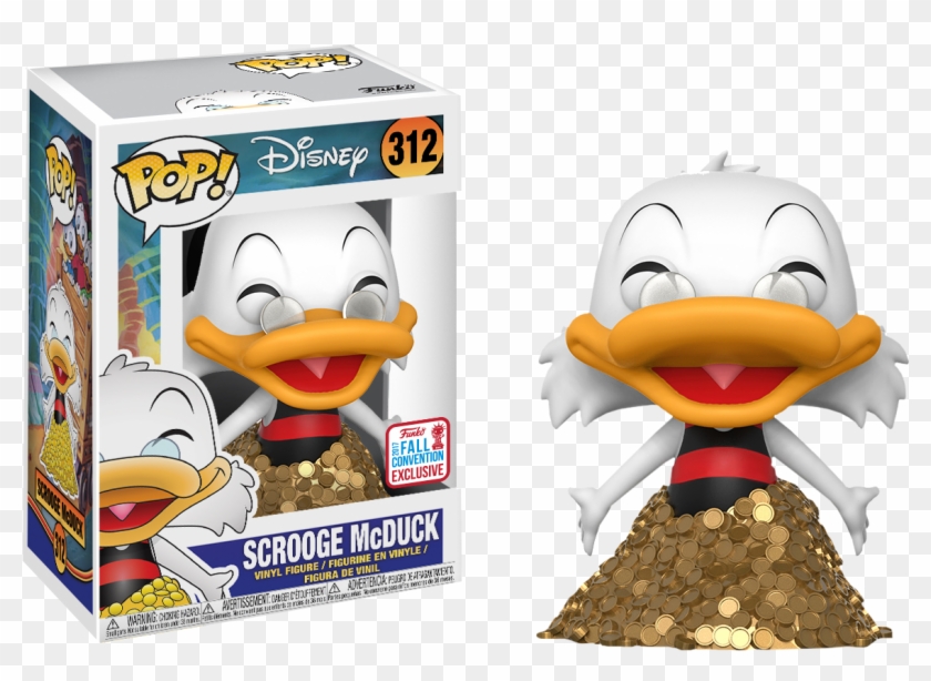 2017 Ducktales Scrooge Mcduck Coins Funko Pop Vinyl - Scrooge Mcduck Funko Pop Clipart #3824638