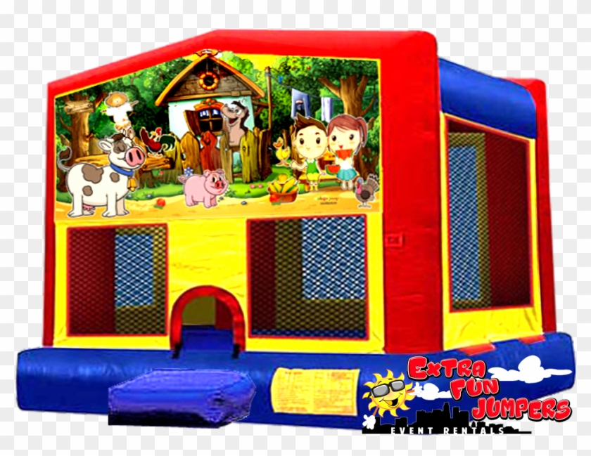 We Are Fully Insured - Bounce House Boys Clipart #3824683