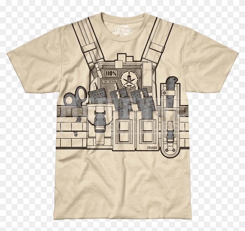Tactical Vest T Shirt Clipart #3824864