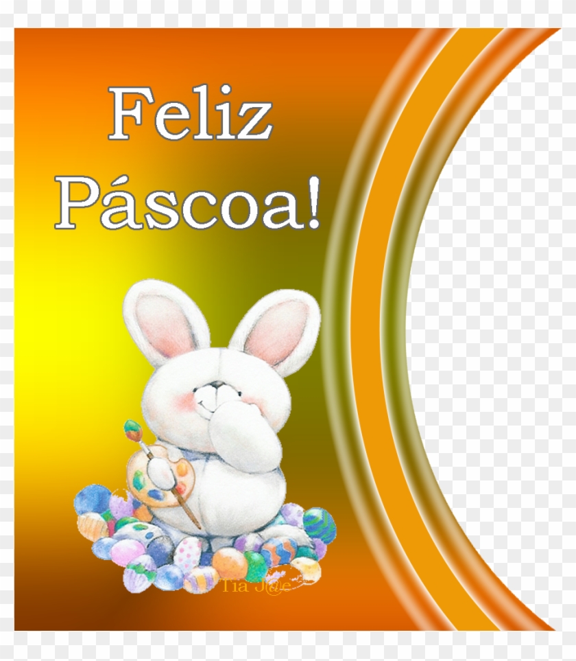 Moldura De Pascoa Png - Moldura Para Cartão De Páscoa Clipart