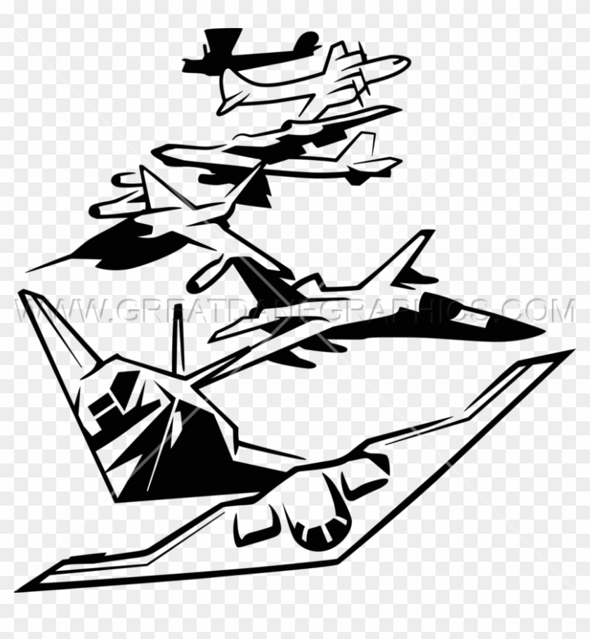 History Of The Bomber Plane Clipart #3825333