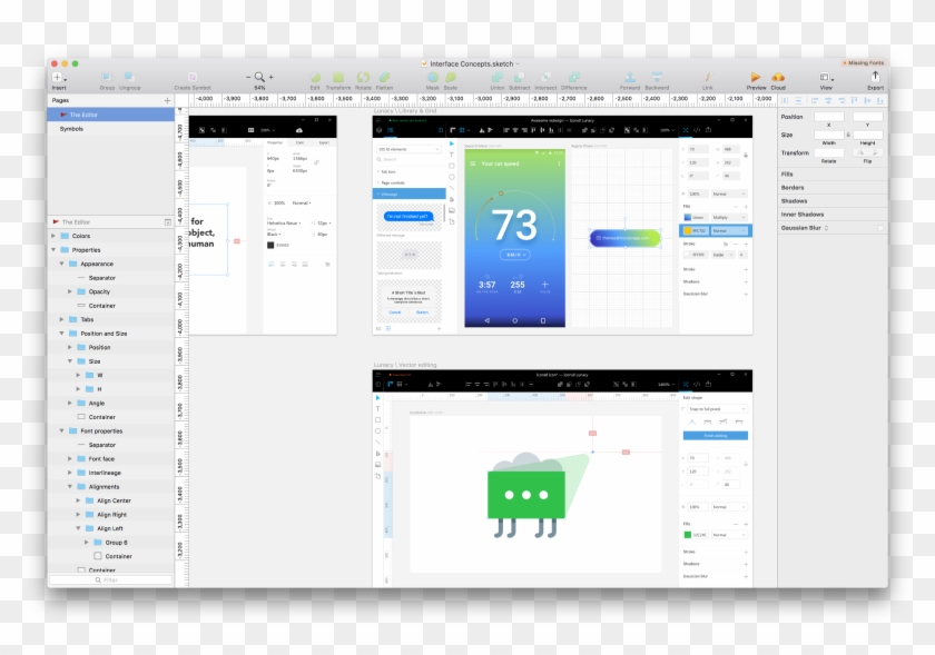 Some Of The Concepts We're Trying - Computer Icon Clipart