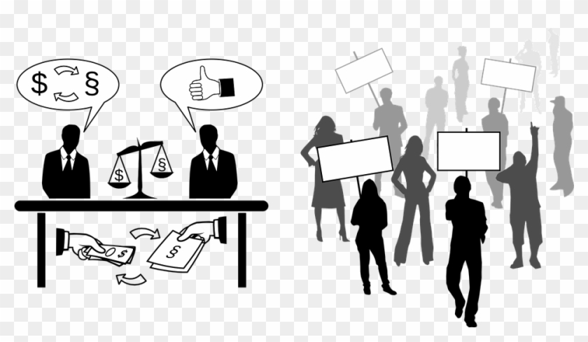 “the Corrosive Effect Of Corruption On Trust In Politicians - Grupos De Cabildeo Clipart