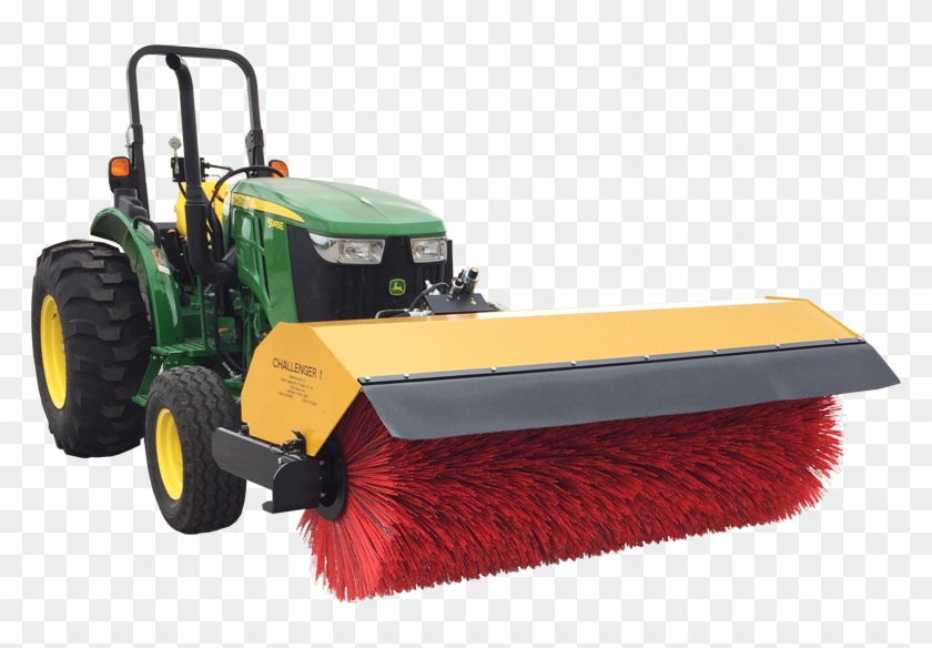 Bobcat Attachment, Attachments For Bobcat, Sweeper - Tractor Clipart #3826912