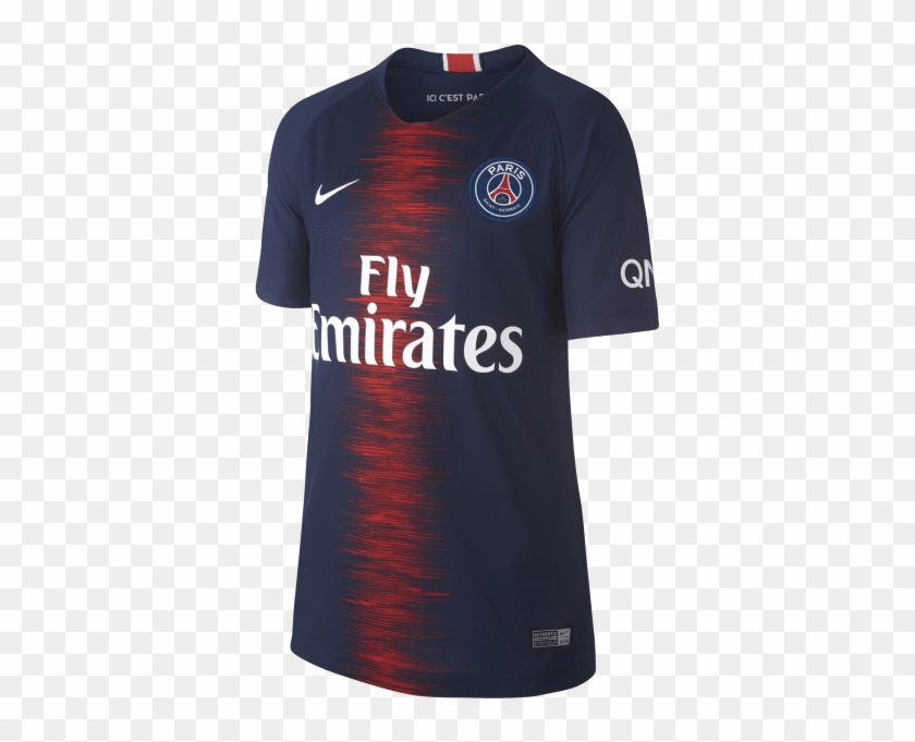 Psg Adults Home Jersey - Paris Saint Germain 2018 Jersey Clipart #3827183