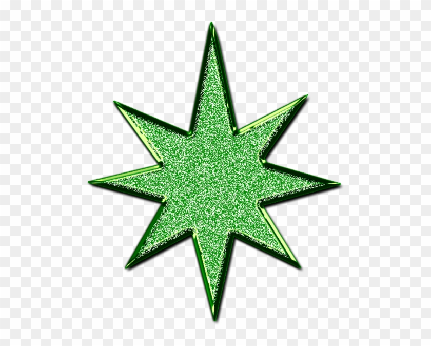 D Glitter Green Free Images At Clker - Green Sparkle Clip Art - Png Download #3827261