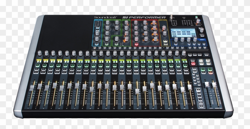 Si Performer - Soundcraft Digital Mixer 24 Channel Clipart #3827520