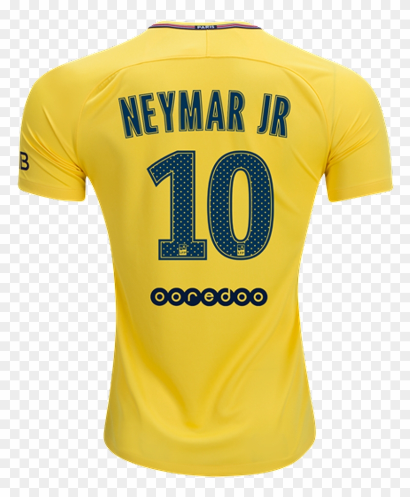Nike Neymar Paris Saint Germain Away Jersey 17 - Pwd T Shirt Design Clipart #3827526