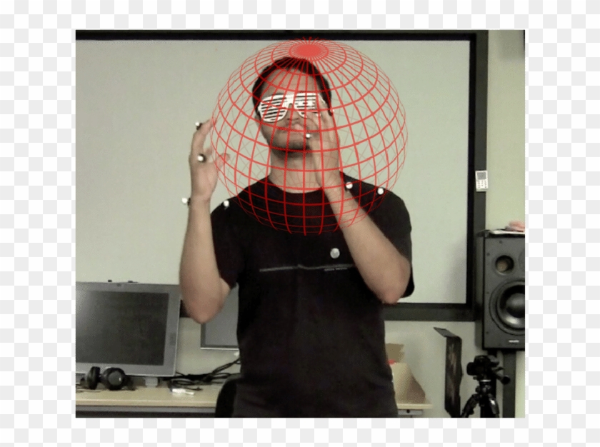 Model Of Kinesphere Applied To The Left Hand Of The - Plaid Clipart #3827782