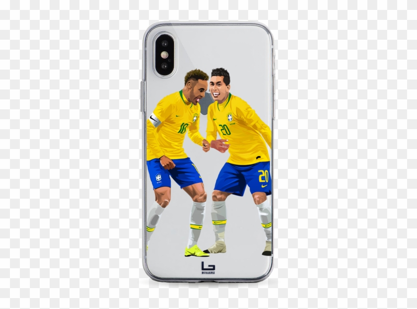 Neymar & Firmino Samba - Smartphone Clipart #3827953