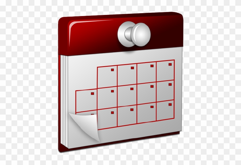 Transparent 3d Calendar Icon Clipart #3828159